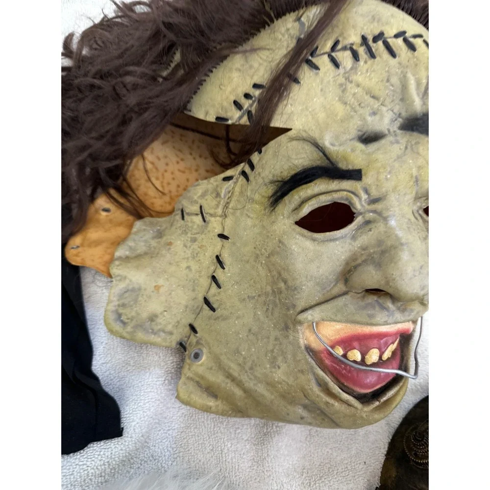 Halloween Rubber Mask Leatherface Michael Myers Bray Wyatt Steampunk Skull 6
